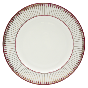  PEACOCK ROSE 27cm Rim Dinner Plate