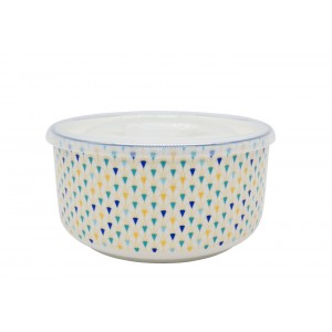 TABLEWORKS MICROWAVE ART DECO-ARCH Seal Food Container Middle